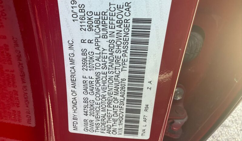 
								Honda Accord – 2020 full									