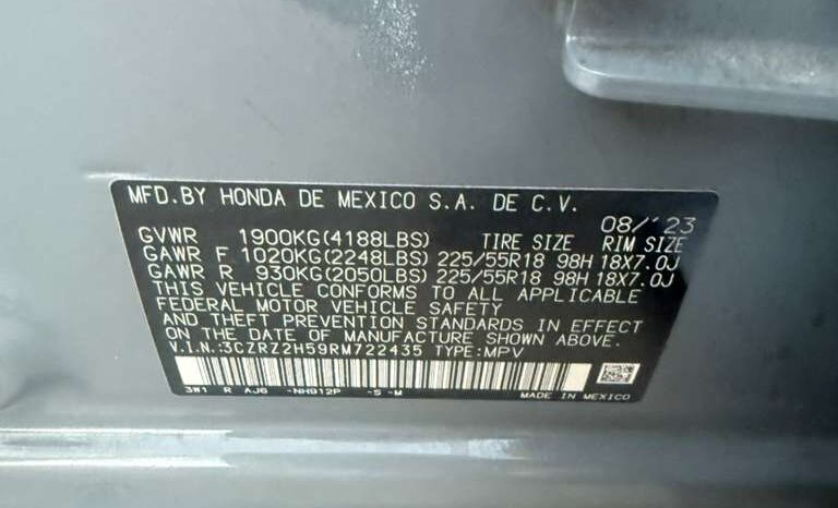 
								Honda HR-V – 2023 full									